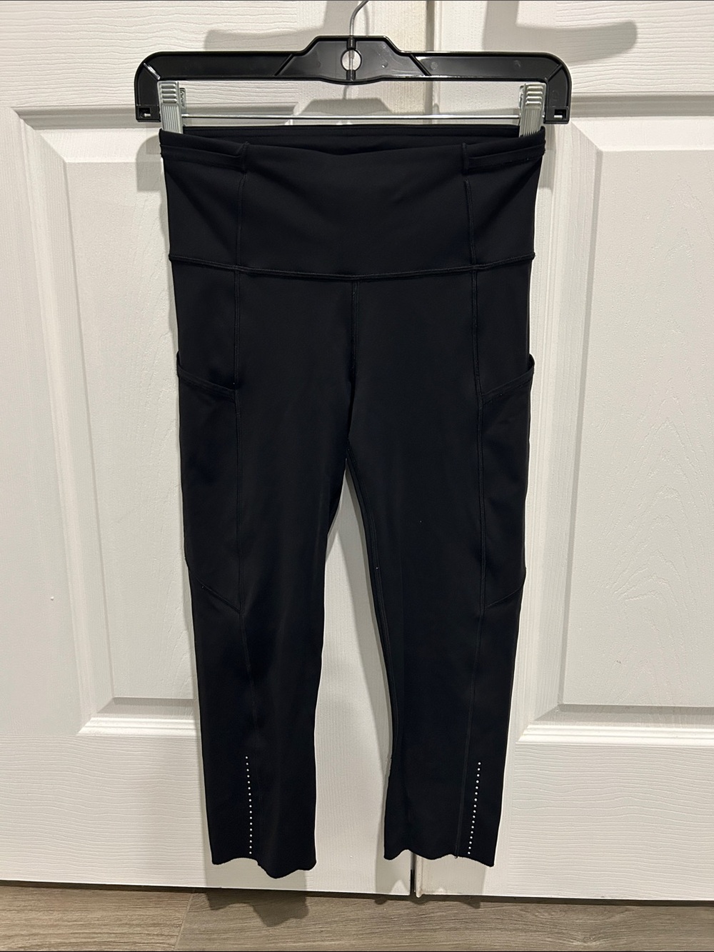 Lululemon High-Waist Black Active Capri Leggings